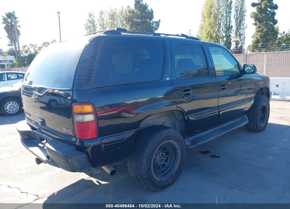 2001 GMC YUKON SLT VIN: 1GKEK13T31J284817