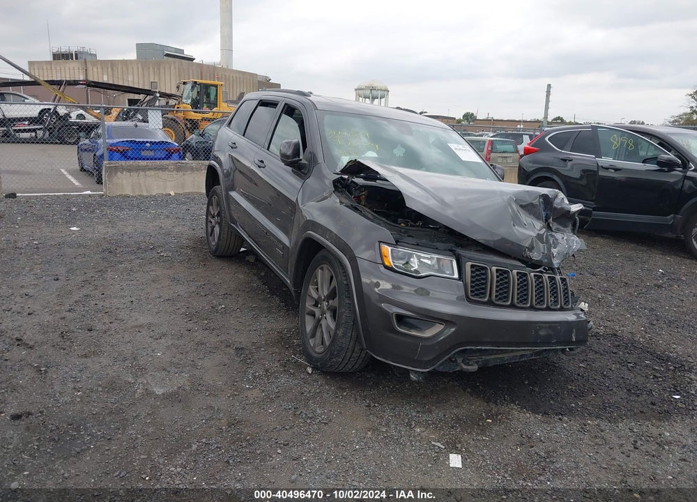 2016 JEEP GRAND CHEROKEE LIMITED 75TH ANNIVERSARY VIN: 1C4RJFBG0GC474699