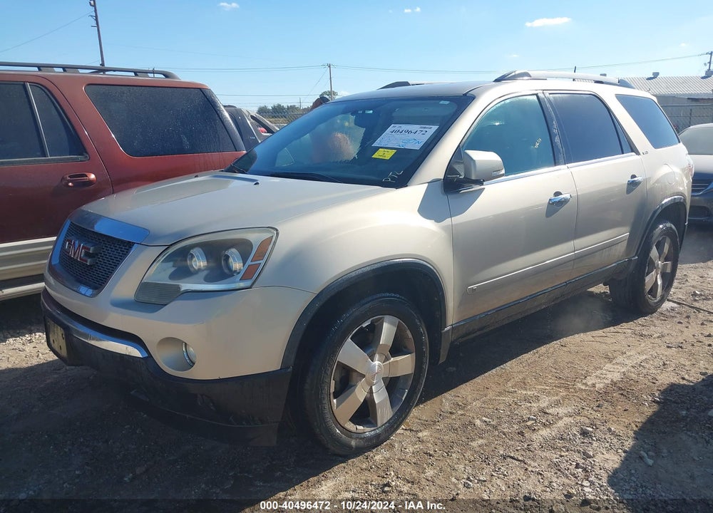 2010 GMC ACADIA SLT-1 VIN: 1GKLRMED3AJ161481
