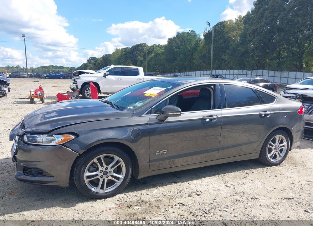 2016 FORD FUSION ENERGI TITANIUM VIN: 3FA6P0SU9GR329558