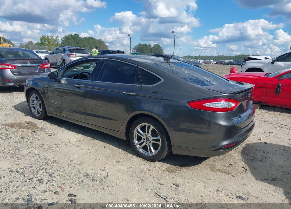 2016 FORD FUSION ENERGI TITANIUM VIN: 3FA6P0SU9GR329558