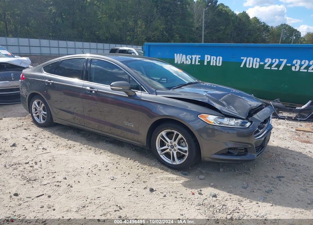 2016 FORD FUSION ENERGI TITANIUM VIN: 3FA6P0SU9GR329558
