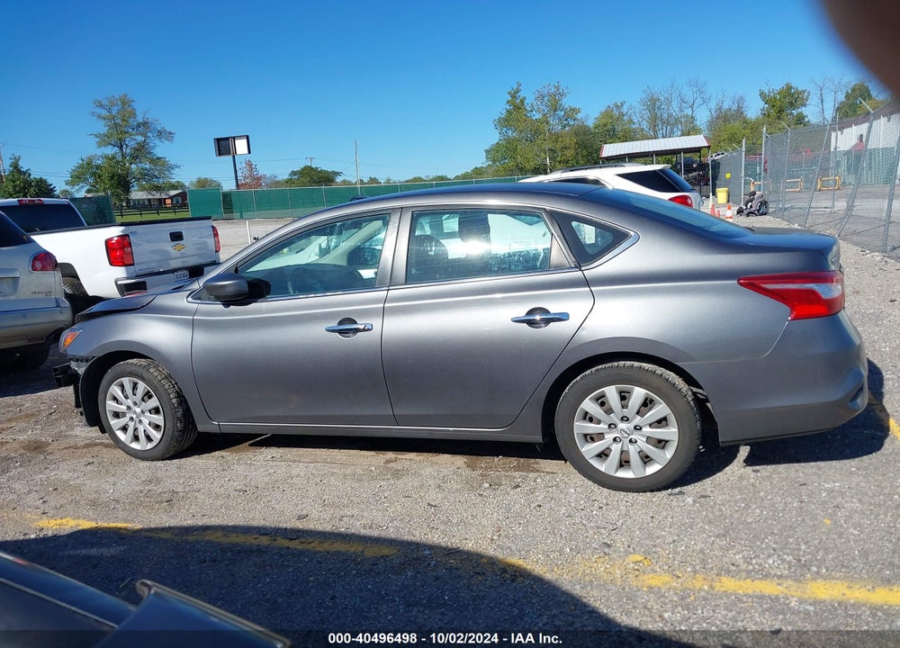 2019 NISSAN SENTRA S VIN: 3N1AB7AP7KY377620