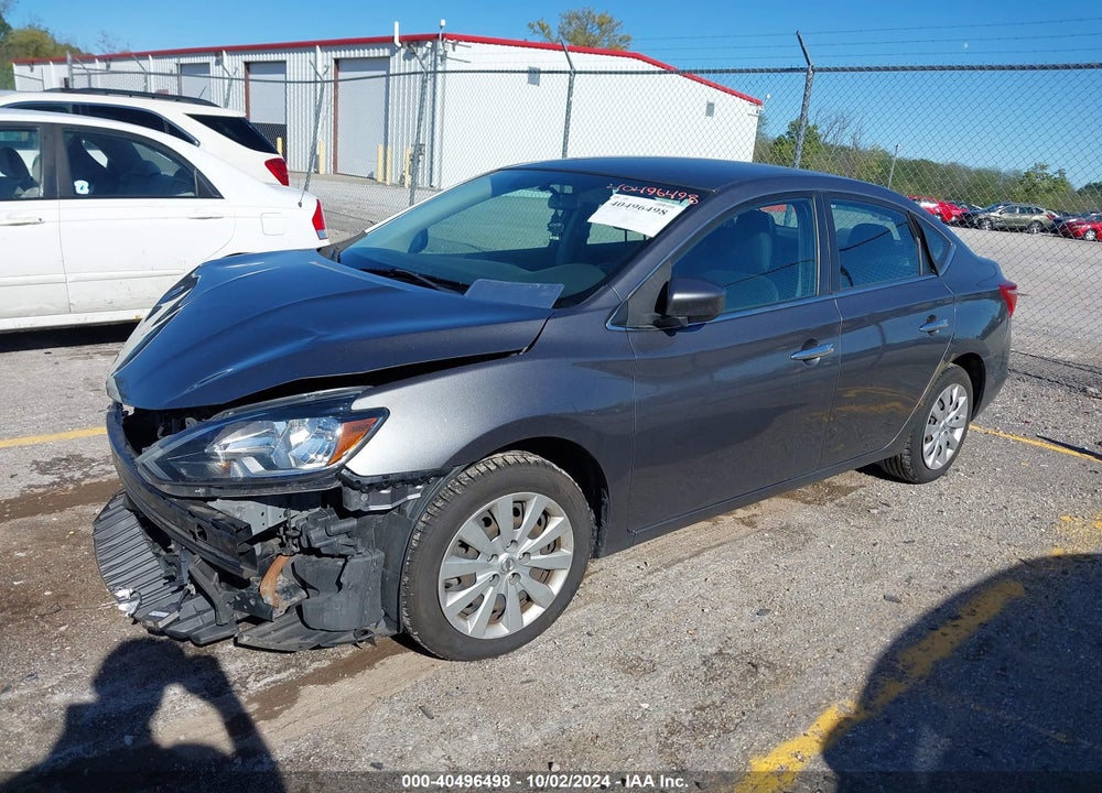 2019 NISSAN SENTRA S VIN: 3N1AB7AP7KY377620