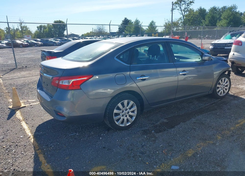 2019 NISSAN SENTRA S VIN: 3N1AB7AP7KY377620