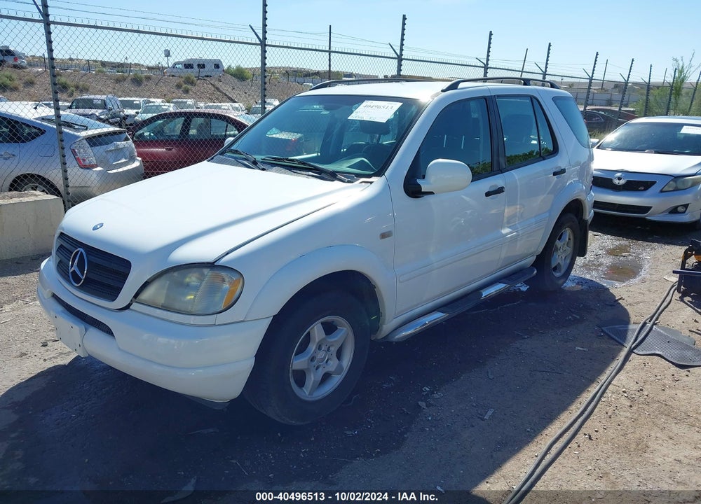 2001 MERCEDES-BENZ ML 320 VIN: 4JGAB54E91A277044