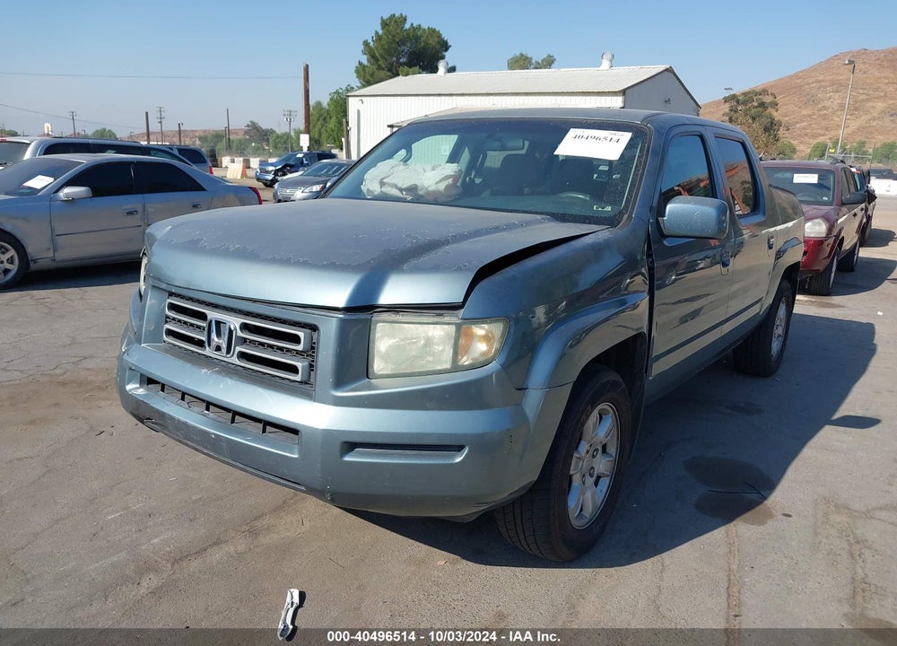 2006 HONDA RIDGELINE RTS VIN: 2HJYK16416H567783