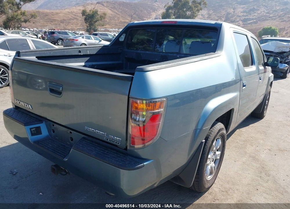 2006 HONDA RIDGELINE RTS VIN: 2HJYK16416H567783
