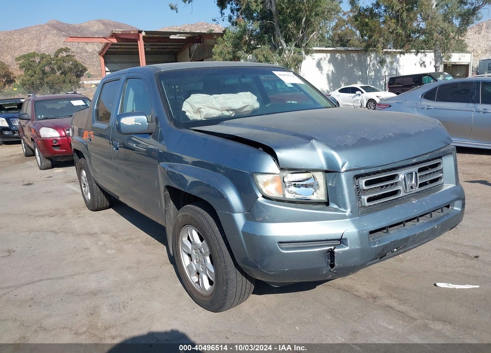 2006 HONDA RIDGELINE RTS VIN: 2HJYK16416H567783