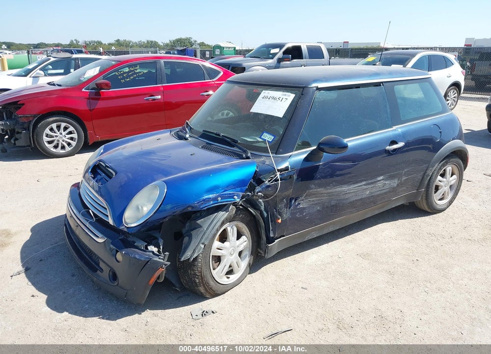 2006 MINI COOPER VIN: WMWRC33546TK71204