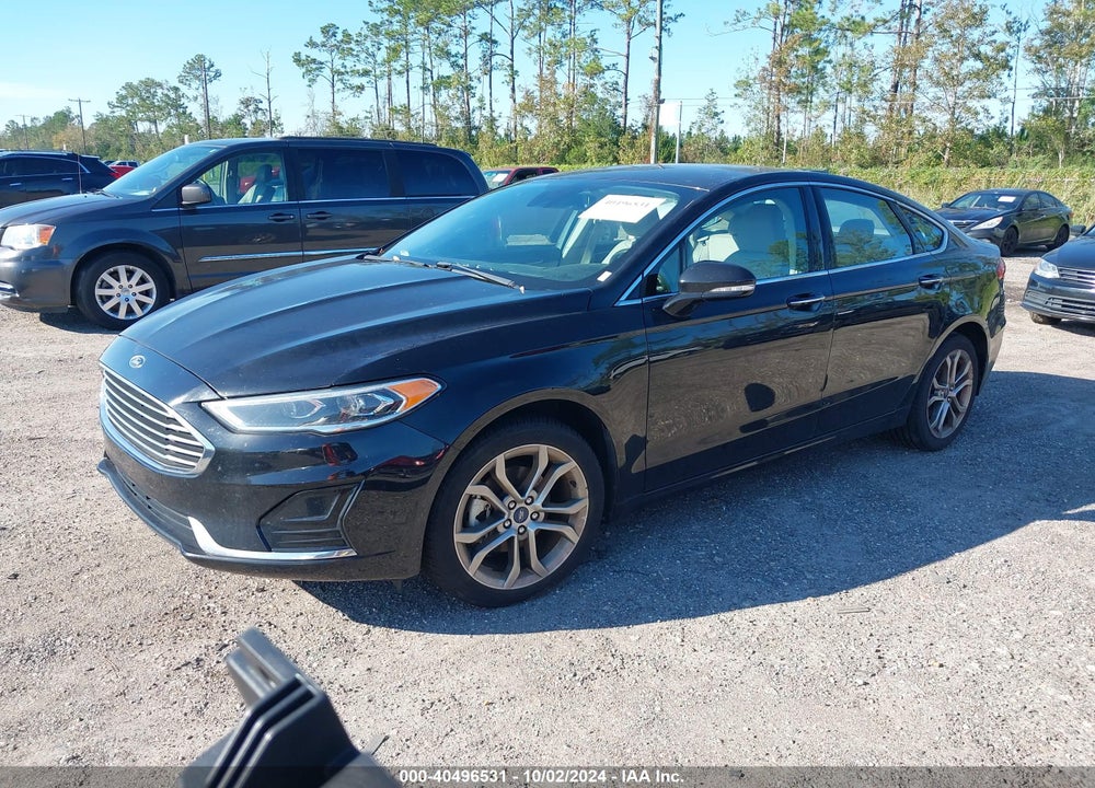 2019 FORD FUSION SEL VIN: 3FA6P0CDXKR138285