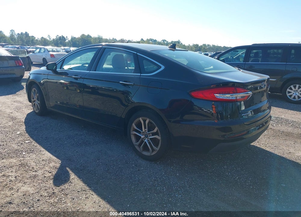 2019 FORD FUSION SEL VIN: 3FA6P0CDXKR138285