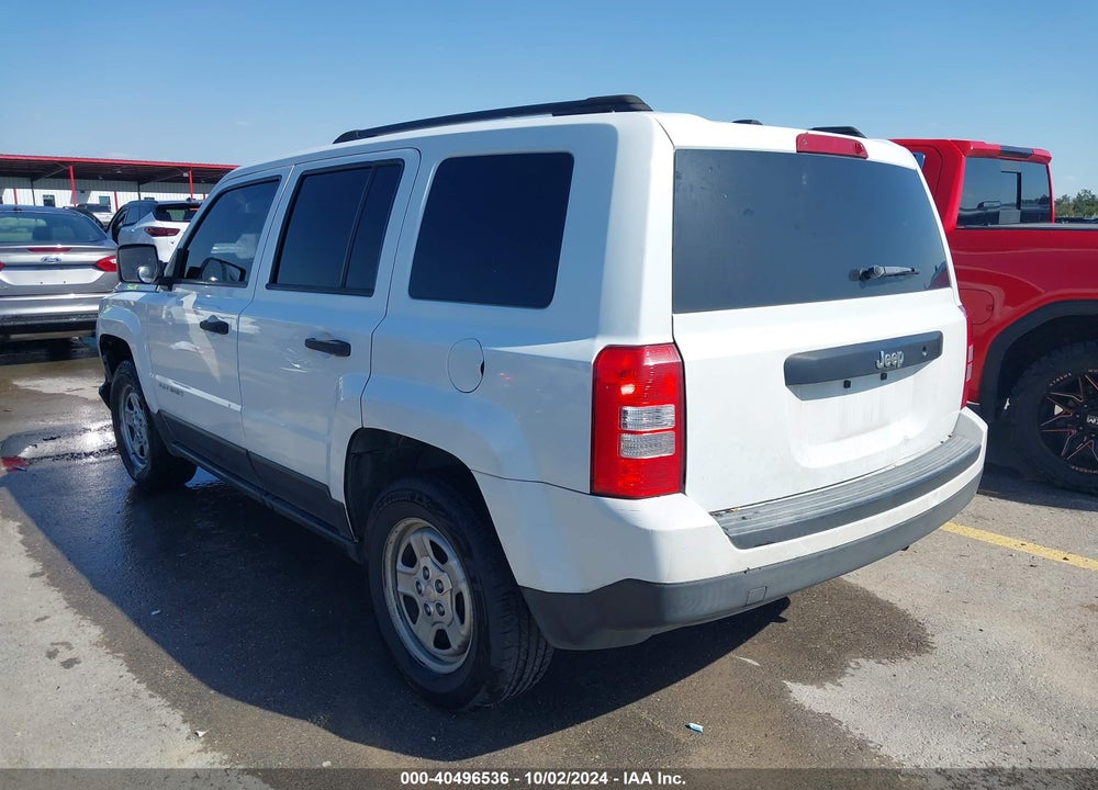 2016 PATRIOT JEEP  SPORT VIN: 1C4NJPBA2GD628811