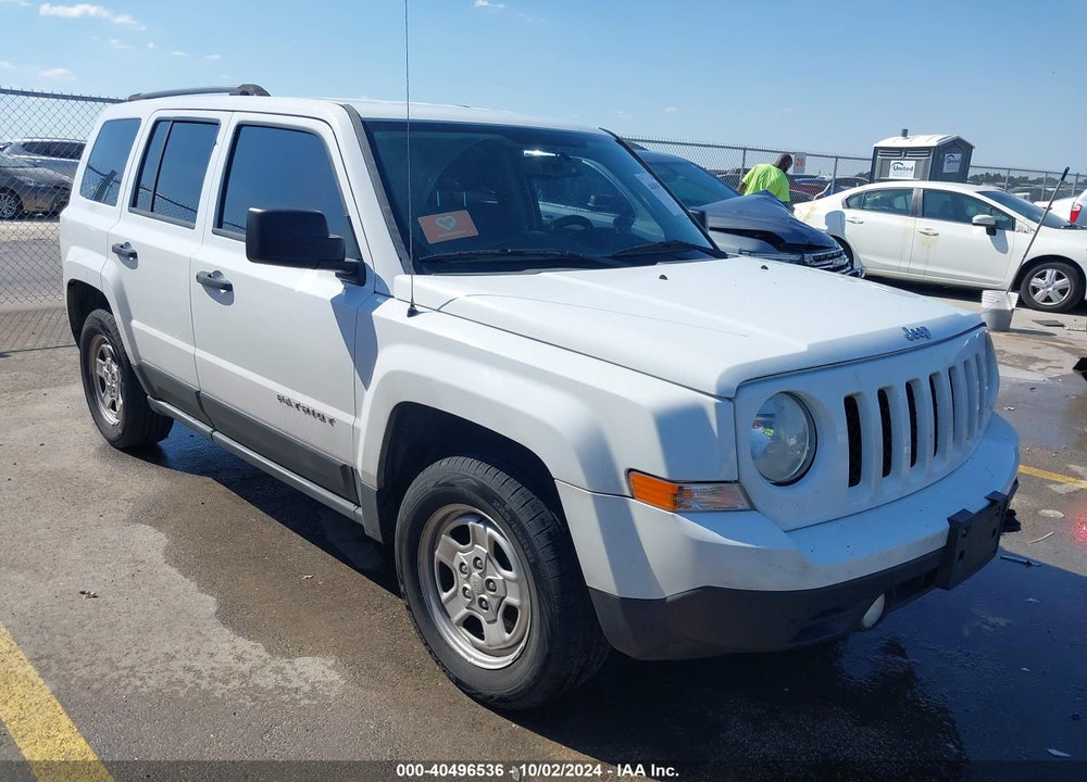 2016 PATRIOT JEEP  SPORT VIN: 1C4NJPBA2GD628811