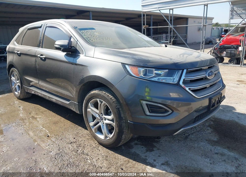 2017 FORD EDGE TITANIUM VIN: 2FMPK3K9XHBB20738