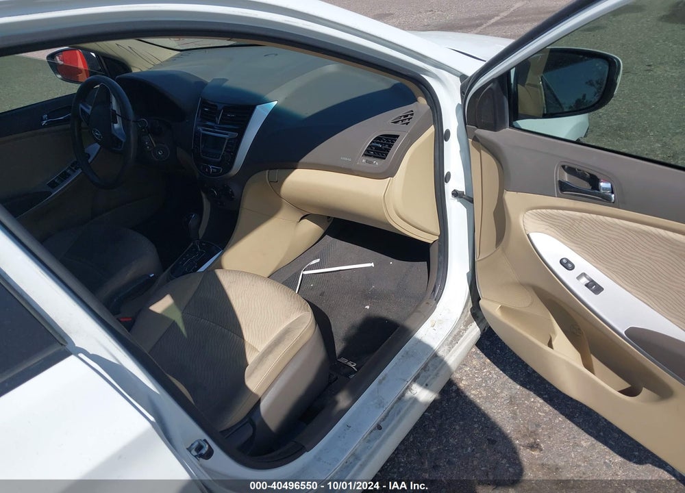 2014 HYUNDAI ACCENT GLS VIN: KMHCU4AEXEU701837
