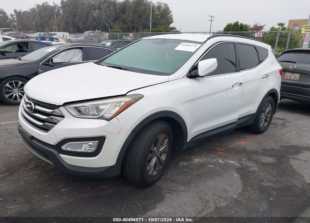 2014 HYUNDAI SANTA FE SPORT 2.4L VIN: 5XYZUDLB4EG165518