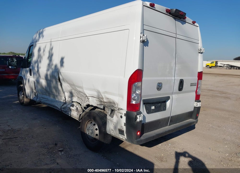 2023 RAM PROMASTER 2500 HIGH ROOF 159 WB VIN: 3C6LRVDGXPE535319