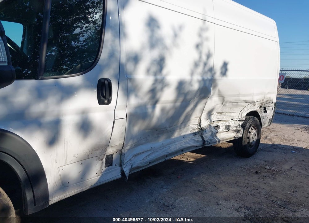2023 RAM PROMASTER 2500 HIGH ROOF 159 WB VIN: 3C6LRVDGXPE535319