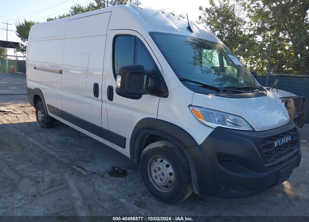 2023 RAM PROMASTER 2500 HIGH ROOF 159 WB VIN: 3C6LRVDGXPE535319