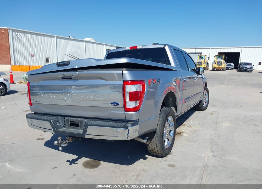 2021 FORD F-150 KING RANCH VIN: 1FTFW1ED2MFD09062