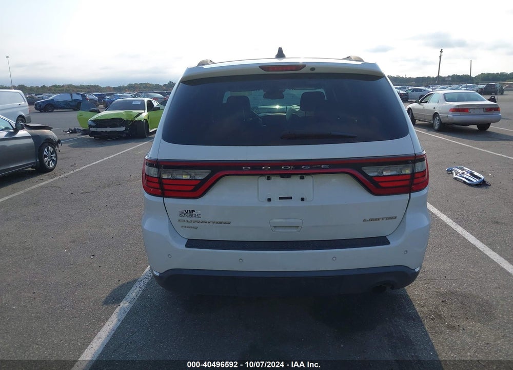 2014 DODGE DURANGO LIMITED VIN: 1C4RDJDG4EC455965