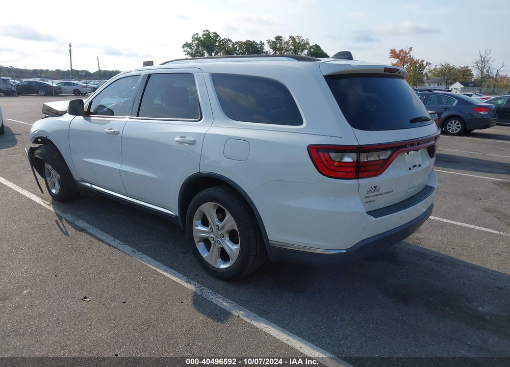 2014 DODGE DURANGO LIMITED VIN: 1C4RDJDG4EC455965