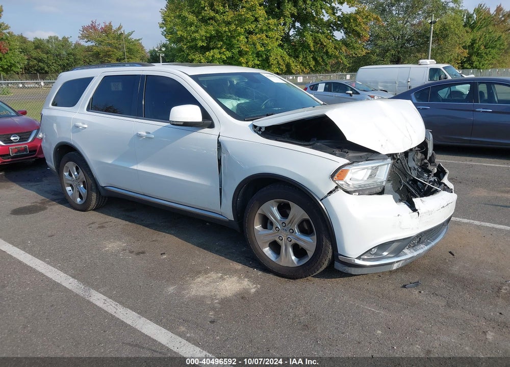 2014 DODGE DURANGO LIMITED VIN: 1C4RDJDG4EC455965