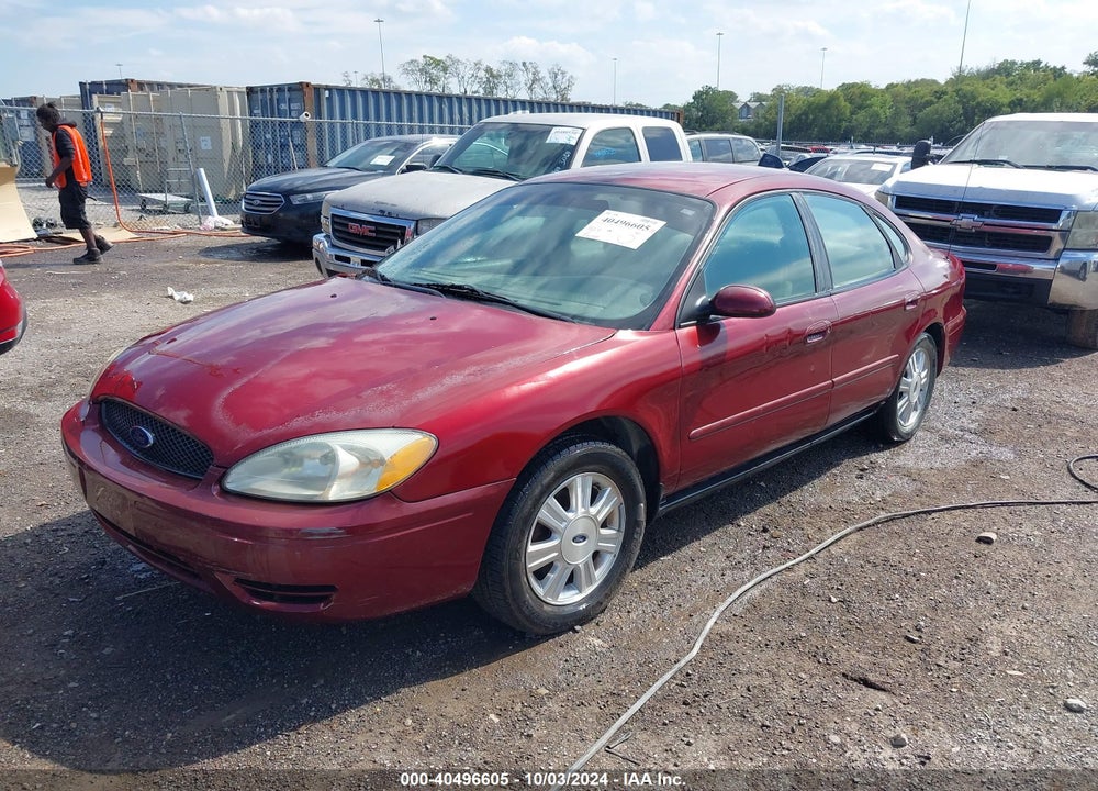 2007 FORD TAURUS SEL VIN: 1FAFP56U37A172420