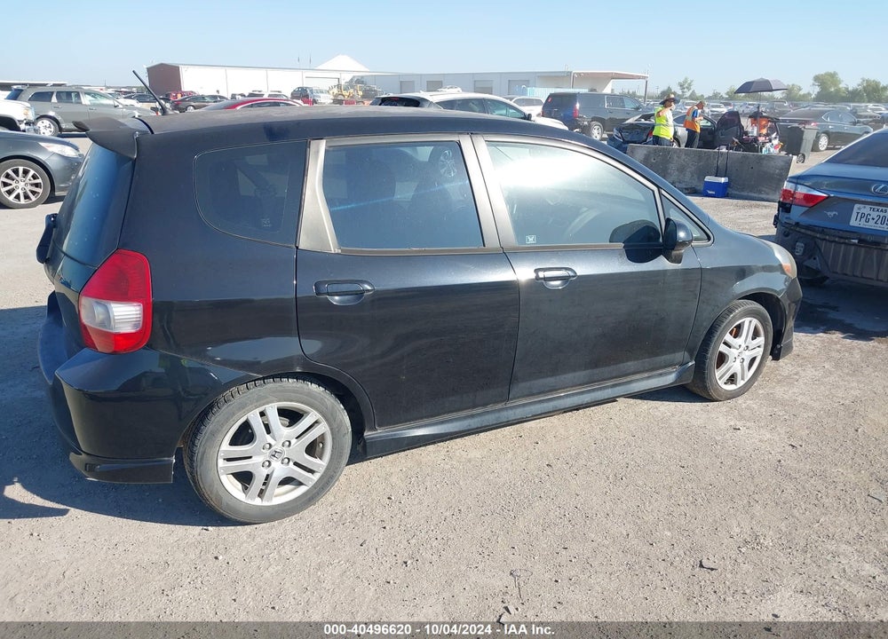 2008 HONDA FIT SPORT VIN: JHMGD38618S005641