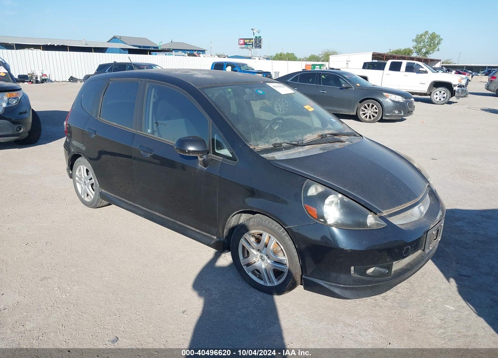 2008 HONDA FIT SPORT VIN: JHMGD38618S005641