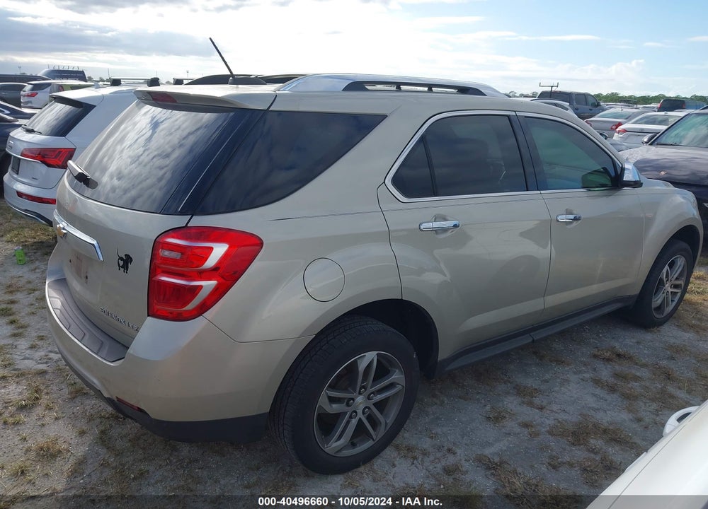 2016 CHEVROLET EQUINOX LTZ VIN: 2GNALDEK0G1135871