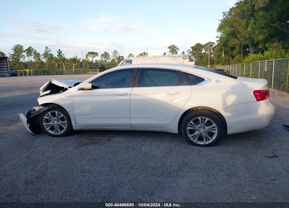 2015 CHEVROLET IMPALA 2LT VIN: 2G1125S38F9121112