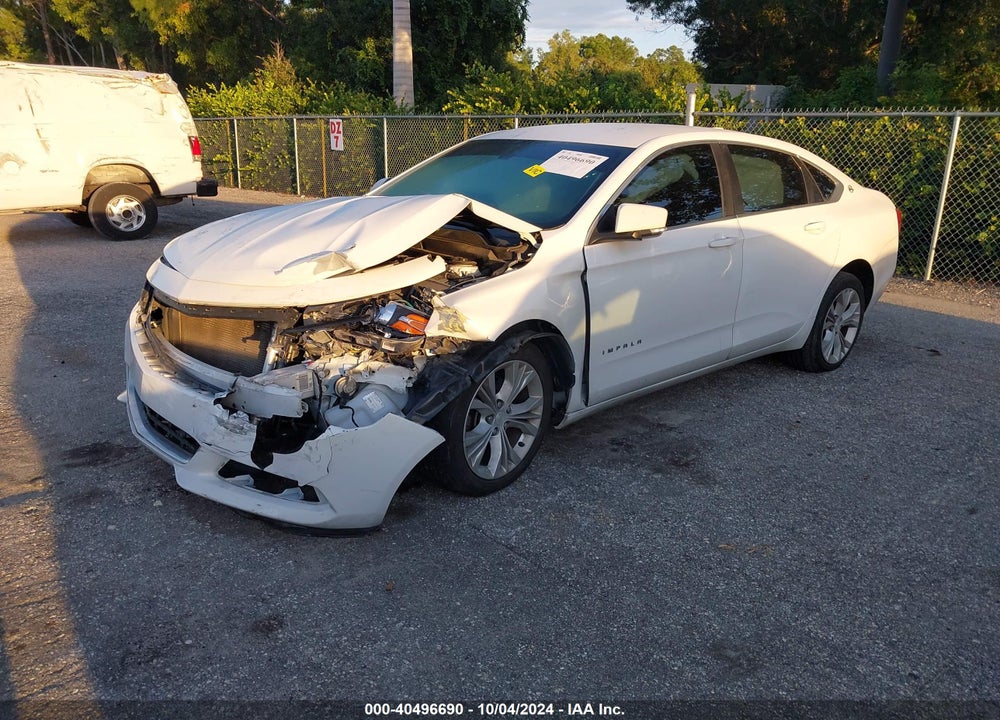 2015 CHEVROLET IMPALA 2LT VIN: 2G1125S38F9121112
