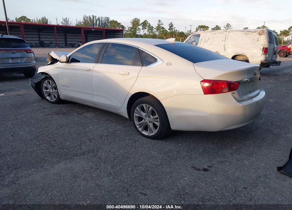 2015 CHEVROLET IMPALA 2LT VIN: 2G1125S38F9121112