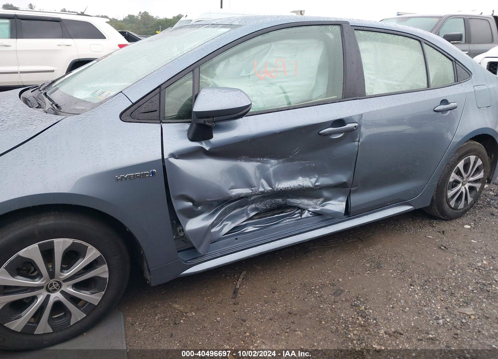 2020 TOYOTA COROLLA HYBRID LE VIN: JTDEBRBE8LJ021271