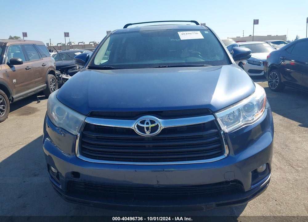 2016 TOYOTA HIGHLANDER LE PLUS V6 VIN: 5TDBKRFH1GS325526