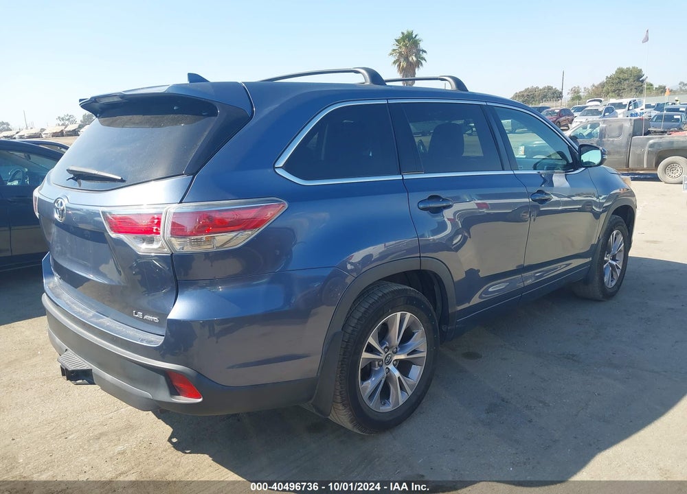 2016 TOYOTA HIGHLANDER LE PLUS V6 VIN: 5TDBKRFH1GS325526