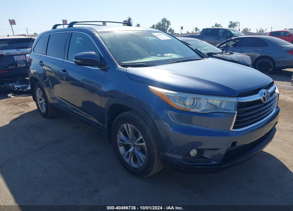 2016 TOYOTA HIGHLANDER LE PLUS V6 VIN: 5TDBKRFH1GS325526