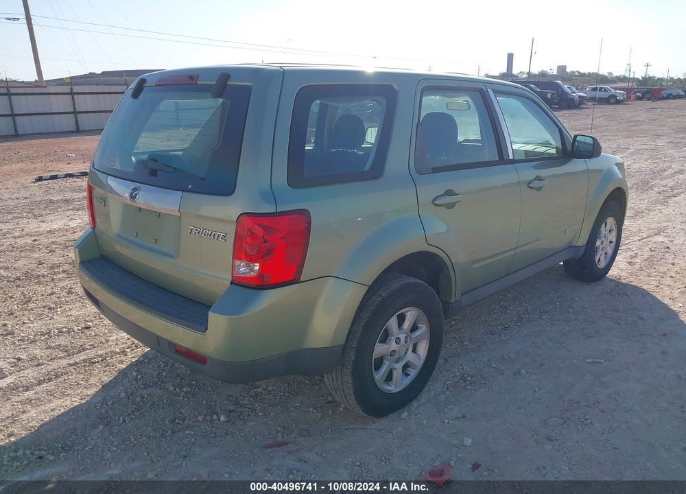 2008 MAZDA TRIBUTE I SPORT VIN: 4F2CZ02Z58KM04023
