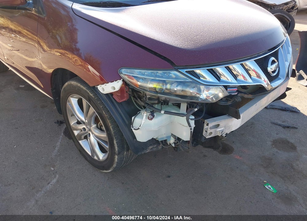 2009 NISSAN MURANO LE VIN: JN8AZ18W79W208867