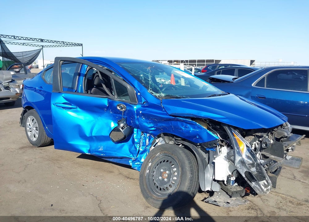 2021 NISSAN VERSA S XTRONIC CVT VIN: 3N1CN8DV1ML820523