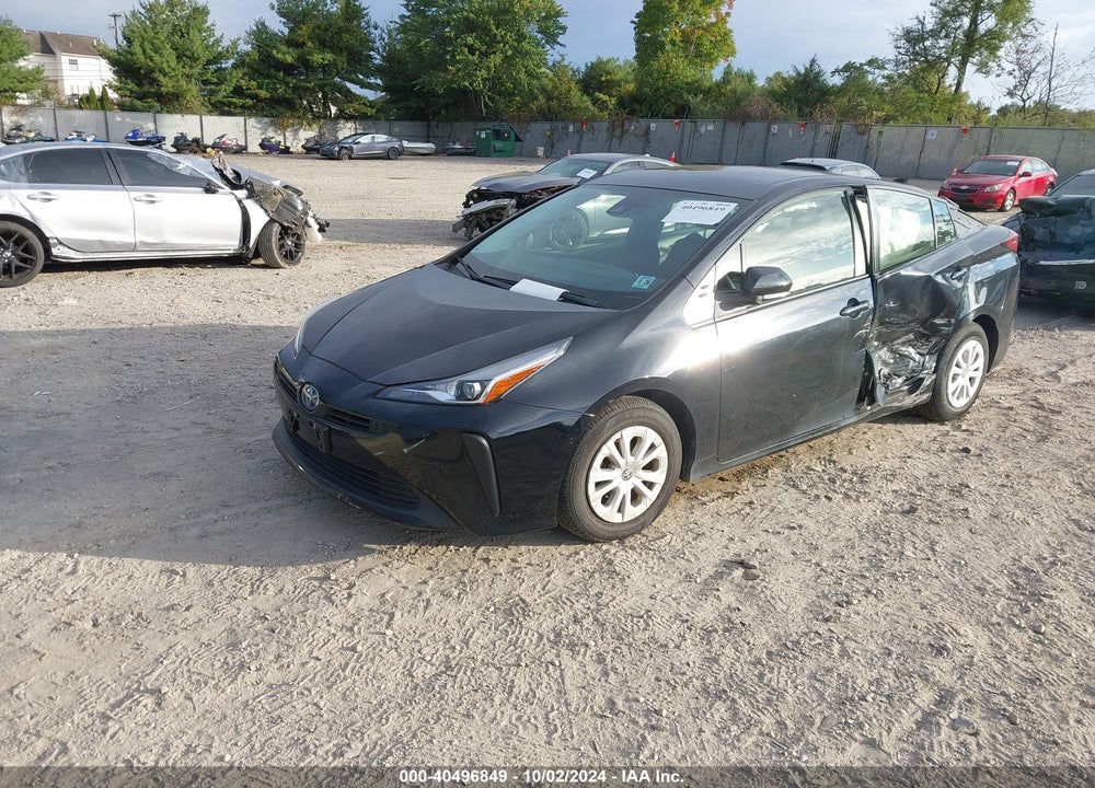 2021 TOYOTA PRIUS LE VIN: JTDKAMFU9M3140107