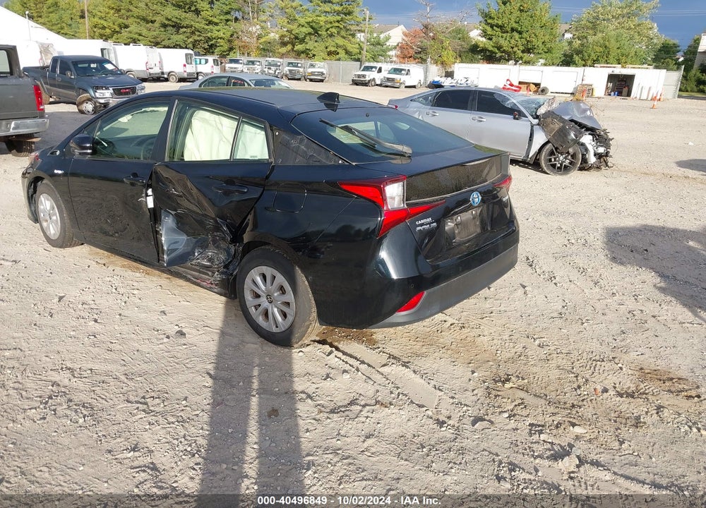 2021 TOYOTA PRIUS LE VIN: JTDKAMFU9M3140107