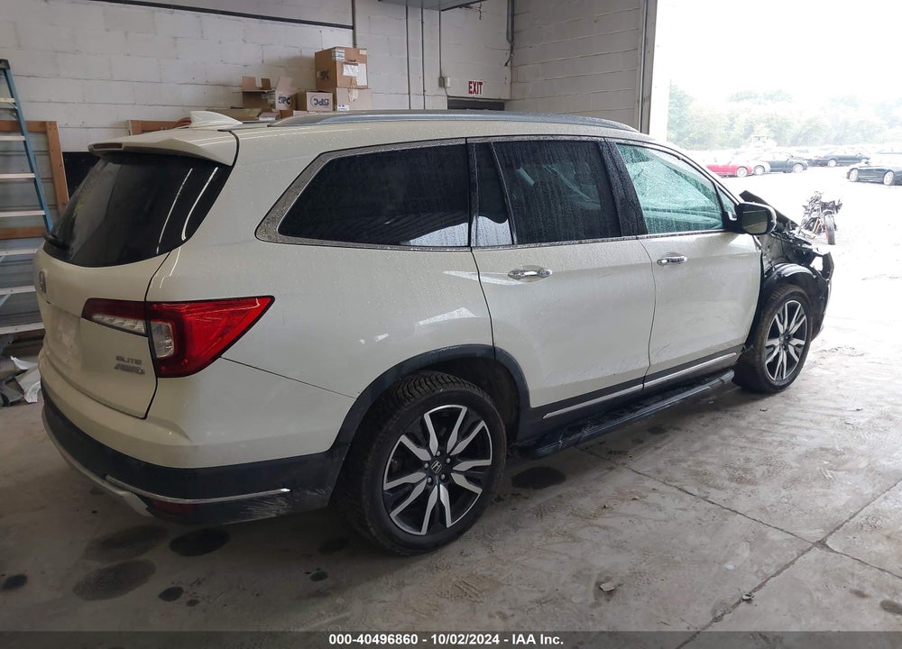 2019 HONDA PILOT VIN: 5FNYF6H08KB054725