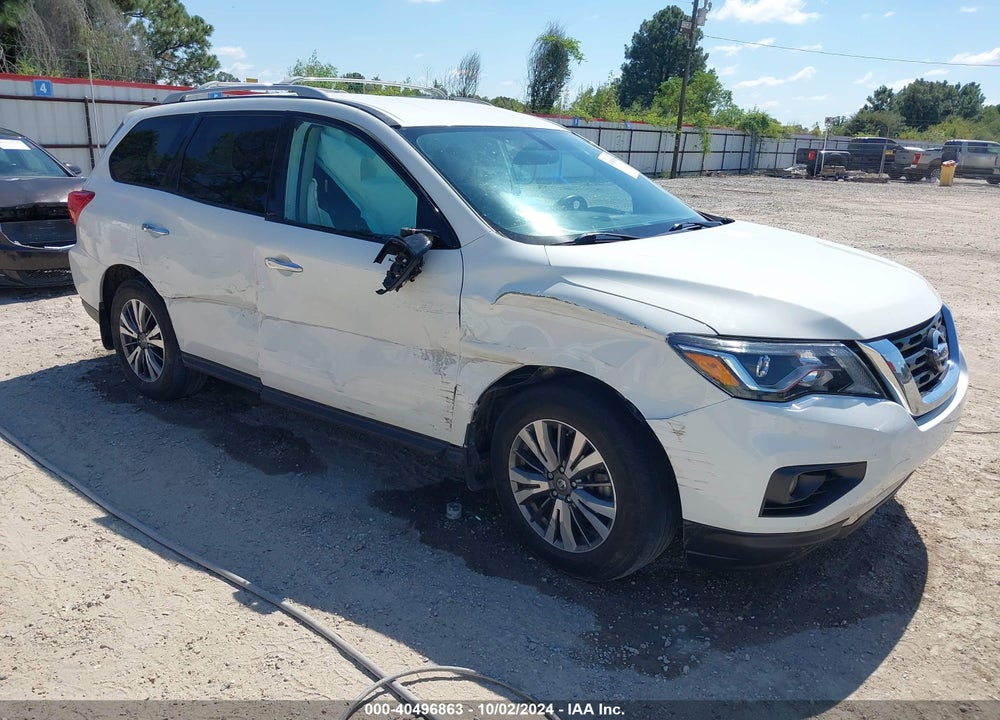 2017 NISSAN PATHFINDER SL VIN: 5N1DR2MN3HC623756