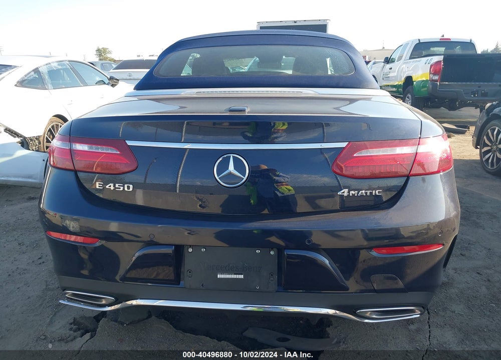 2019 MERCEDES-BENZ E 450 4MATIC VIN: WDD1K6JB4KF076764