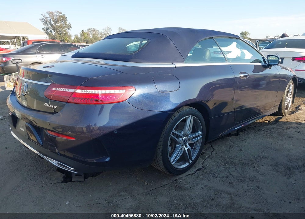 2019 MERCEDES-BENZ E 450 4MATIC VIN: WDD1K6JB4KF076764
