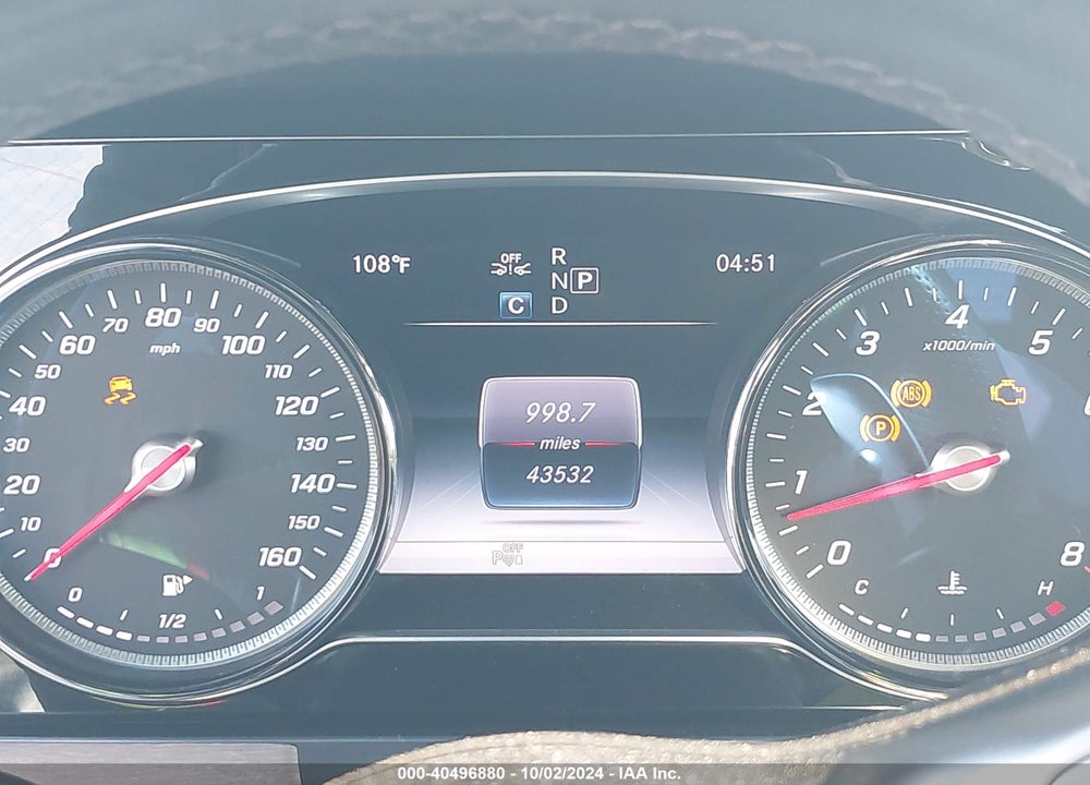 2019 MERCEDES-BENZ E 450 4MATIC VIN: WDD1K6JB4KF076764