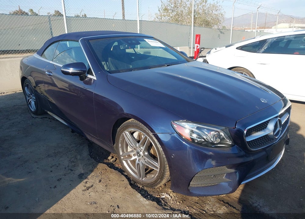 2019 MERCEDES-BENZ E 450 4MATIC VIN: WDD1K6JB4KF076764